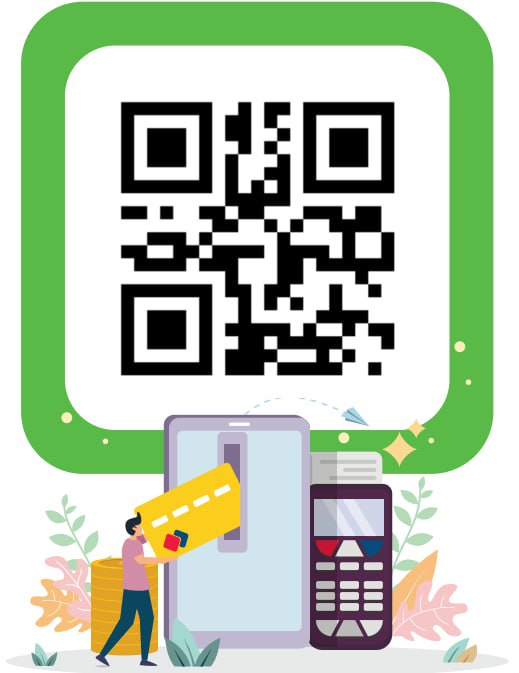 QR code for donations